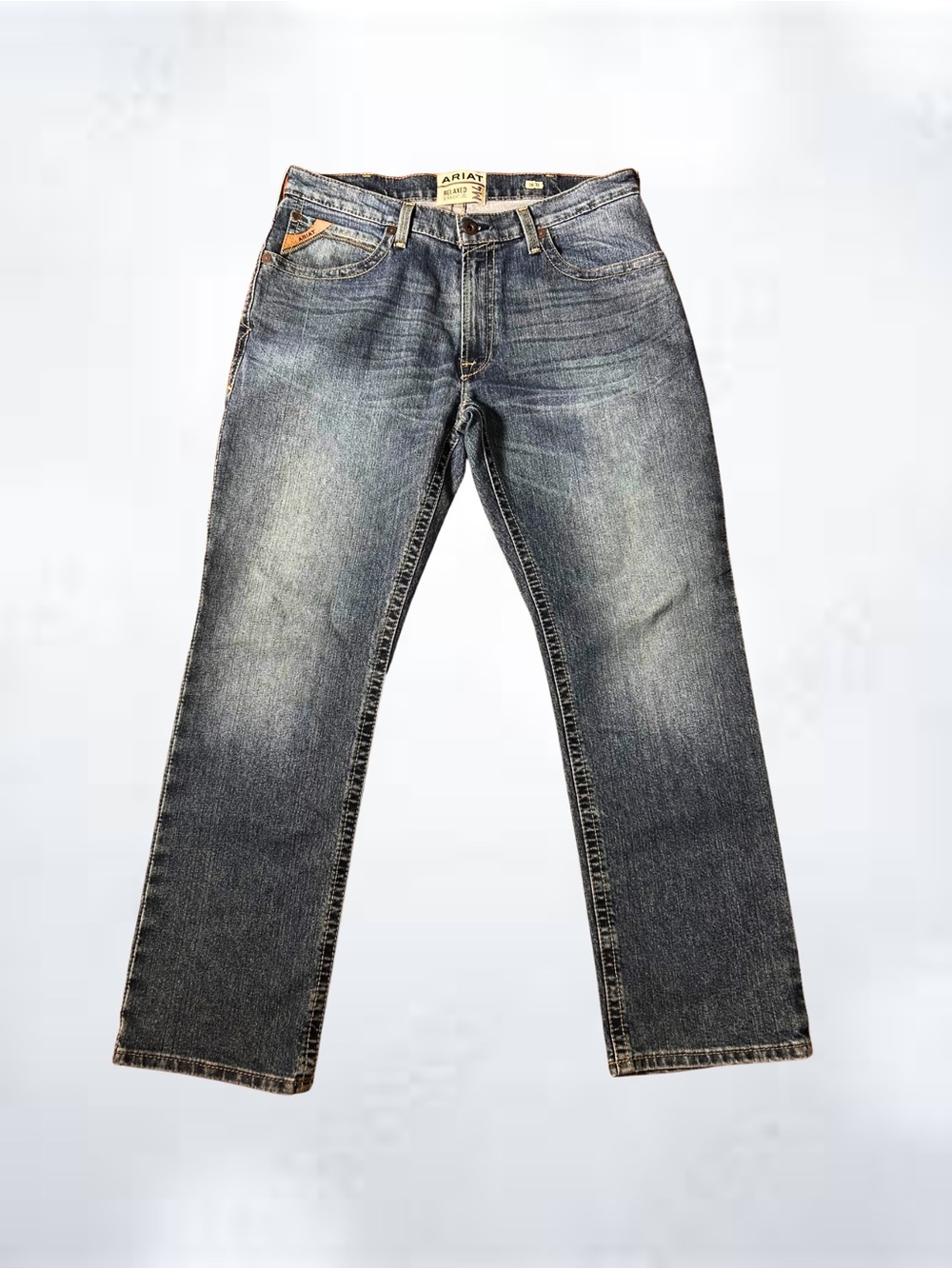 Ariat M4 Relaxed Straight Leg Jeans 36x32 Stockton
